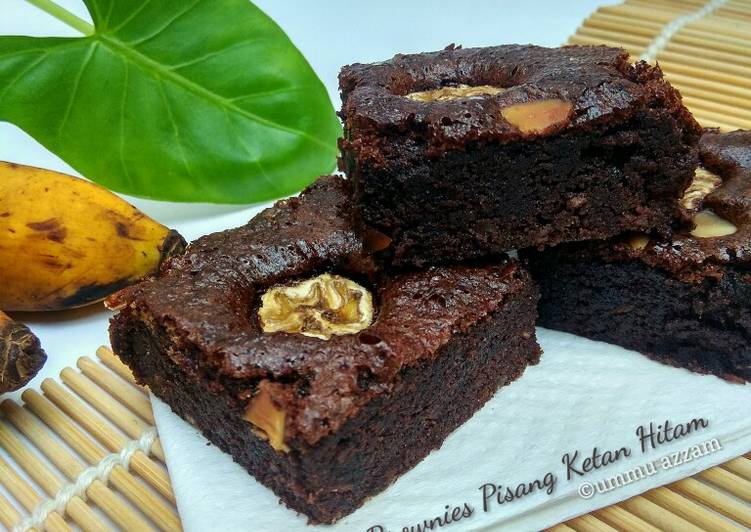 Step-by-Step Guide to Make Speedy Brownies Pisang Ketan Hitam