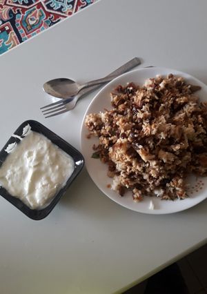 عکسی از دستور ماست خانگی