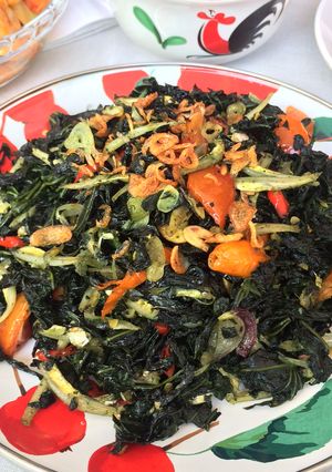 Foto resep Tumis Daun Pepaya Jepang