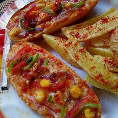 A picture of Open Cheese Rolls#recipemarathon.