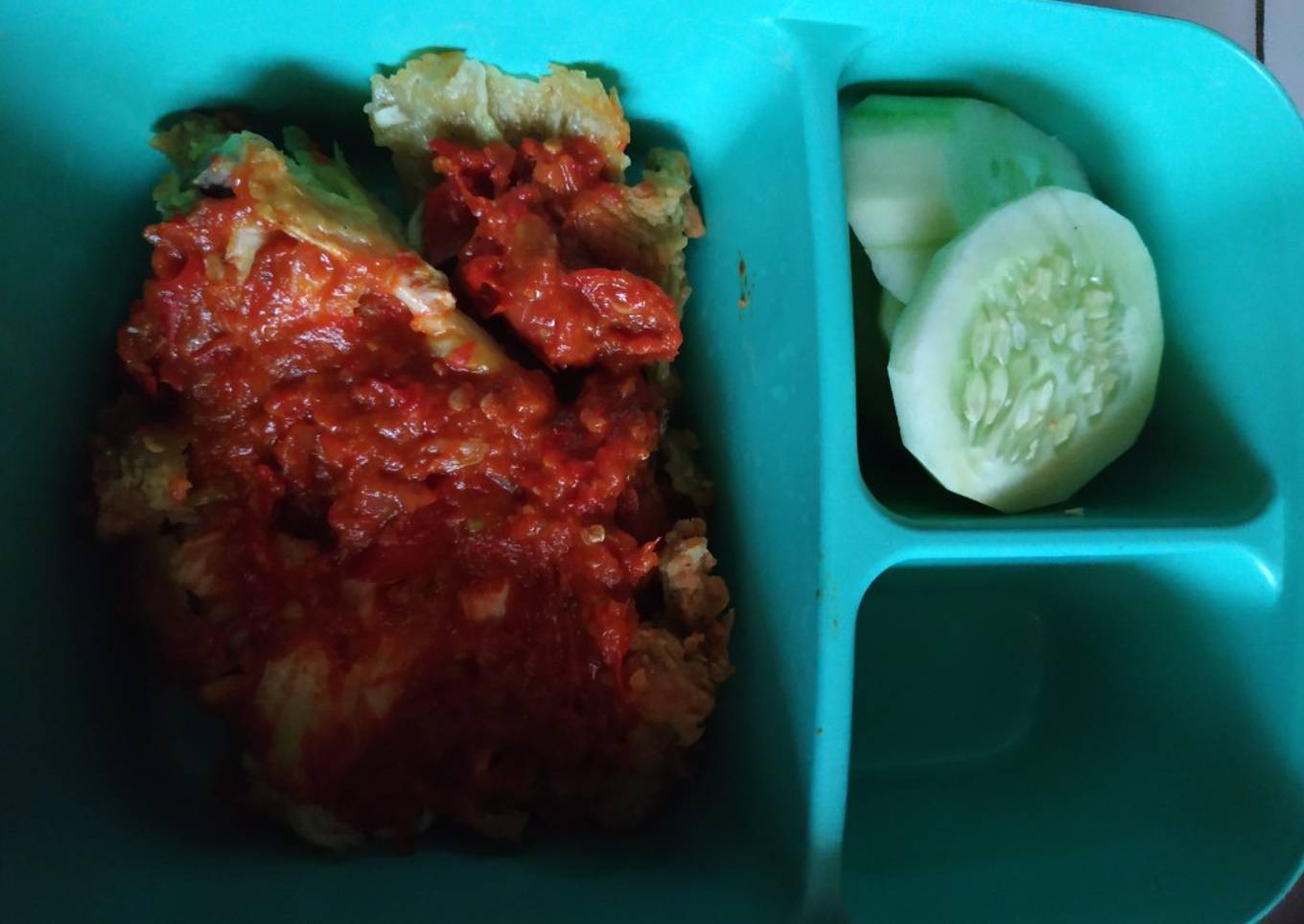 Ayam Geprek sambel Jeruk Limo