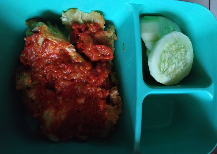 Resep Ayam Geprek sambel Jeruk Limo Anti Gagal