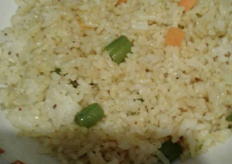 Resep Nasi Goreng Kare Vegetarian Lezat Sekali Kreasi Masakan