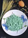 Mie Telur Bunga Telang