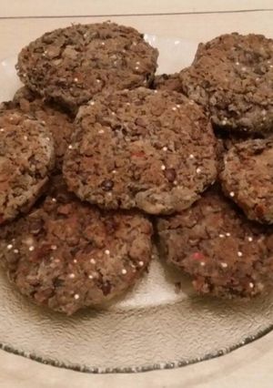 Una foto de Hamburguesas de lentejas!! -Veganas