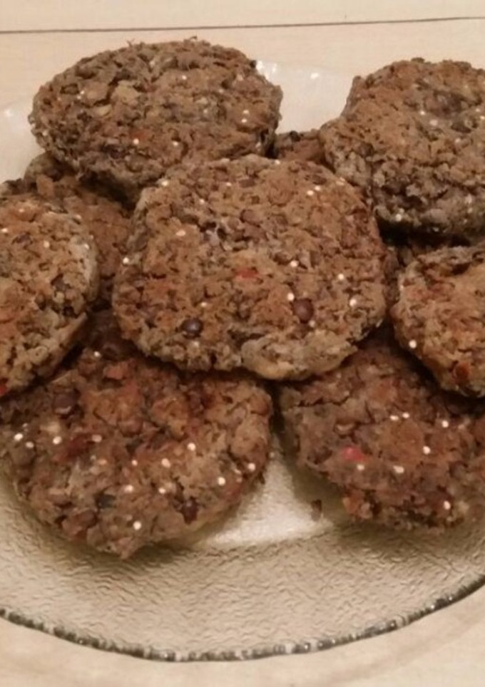 Una foto de Hamburguesas de lentejas!! -Veganas