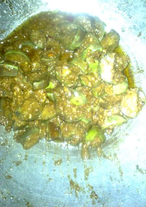 Foto resep Terong saus kacang