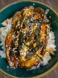 Unagi don / unagi terong