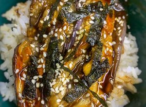 Foto resep Unagi don / unagi terong