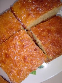 صورة لوصفة بسبوسة
