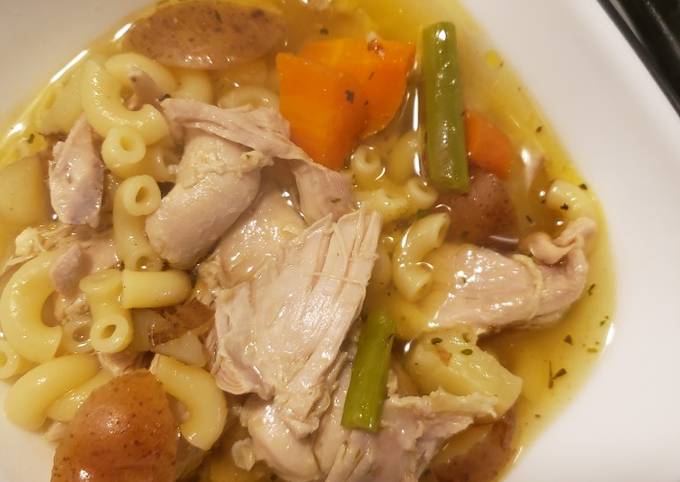 How to Prepare Super Quick Homemade Chicken noodle soup