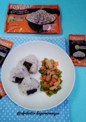 Foto resep Onigiri Kongbab isi Chicken Yakiniku