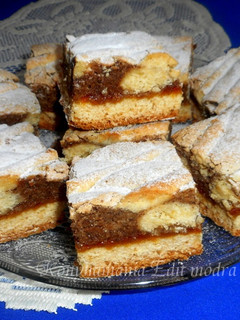 Mézes, diós mágnás pite recept fotója
