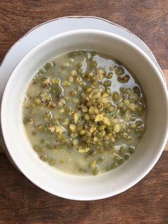 Foto resep Kolak kacang ijo manis gurih