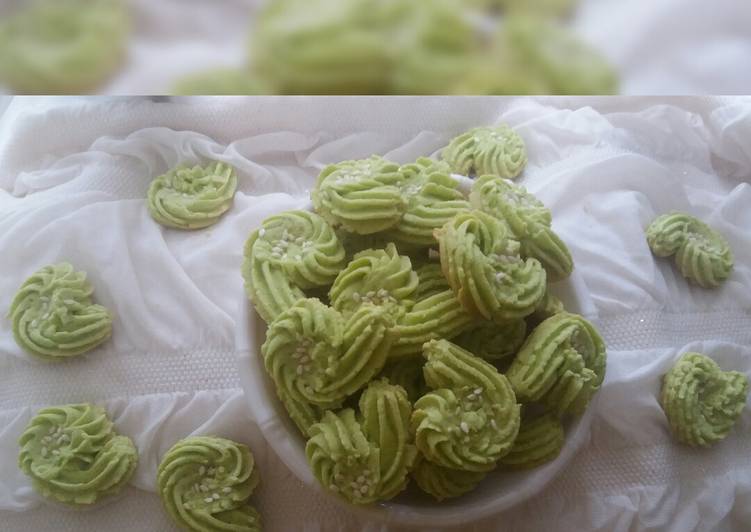 Green Tea Cookies