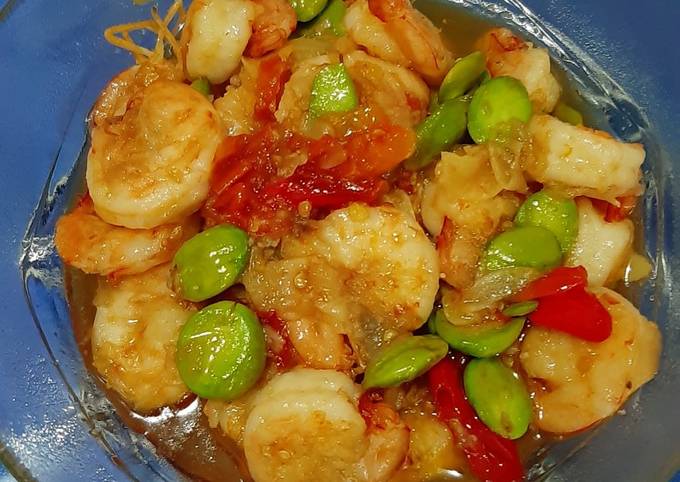 Anti Ribet, Membuat Sambal Goreng Udang Petai Yang Mudah