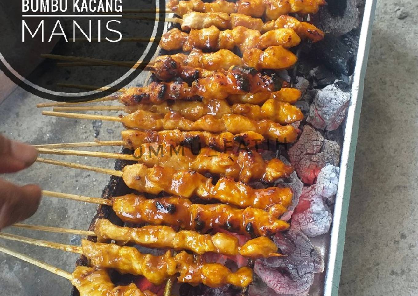 Sate Ayam Bumbu Kacang Manis