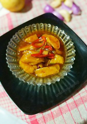 Foto resep Otak-Otak Saus Kecap Asam Manis