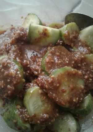 Foto resep Rujak mentimun