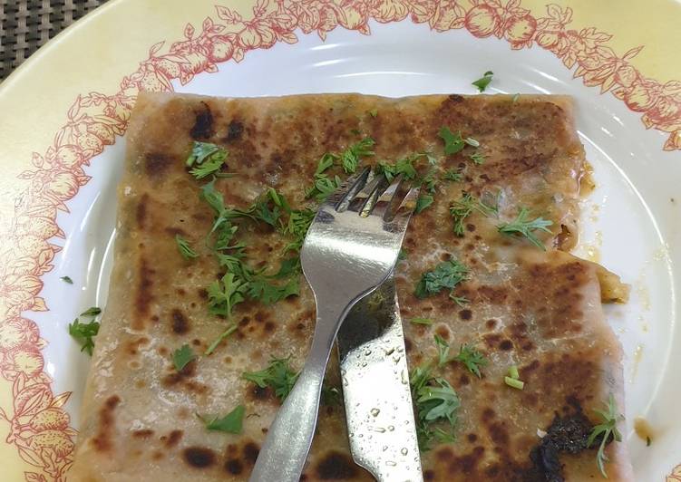 How to Prepare Quick Cheesechapati#themechallenge