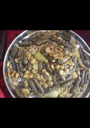 صورة لوصفة دولمة بالكوردي (يابراخ)