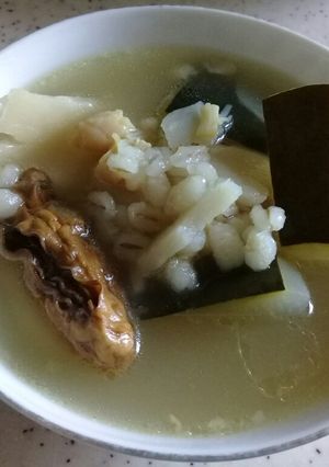 Foto resep Sup china labu gandum dan tiram
