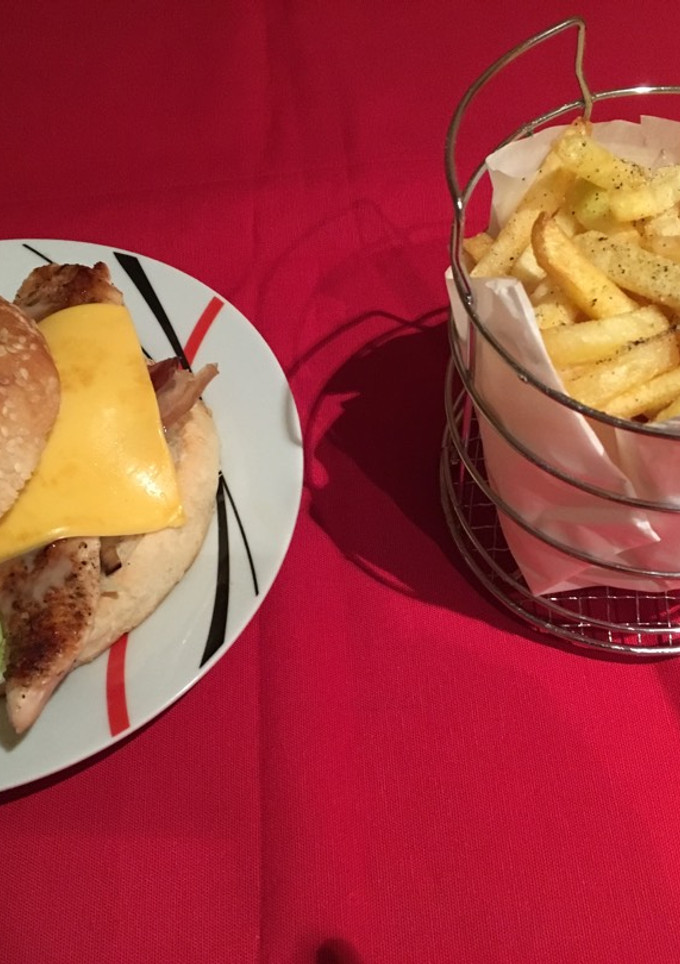Una foto de Hamburguesa de pollo