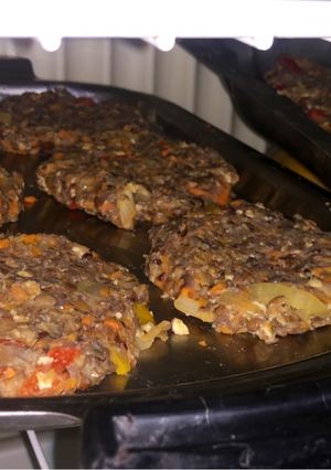 Una foto de Hamburguesas de lentejas