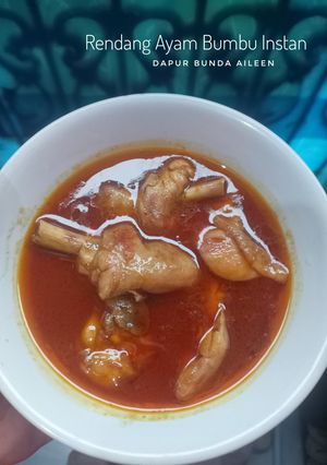 Foto resep Rendang Ayam Bumbu Instan