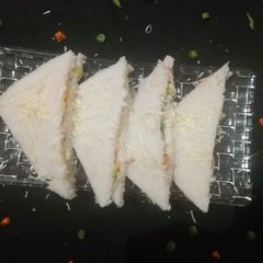 A picture of Veg Cheesy curd sandwich.