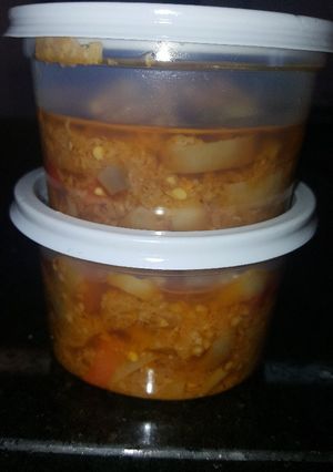 Una foto de Ají picante frito