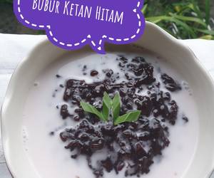 Resep Mudah Bubur Ketan Hitam Ala Warung Resep Mudah Bubur Ketan Hitam Ala Warung