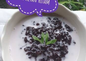 Resep Terbaru Bubur Ketan Hitam Enak Sederhana