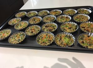 Una foto de Tartaleta individuales de vegetales para dieta