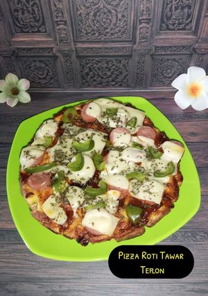 Foto resep Pizza Roti Tawar Teflon