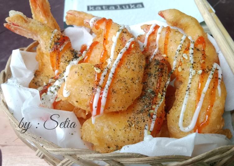 Resep Tempura Udang Yang Enak
