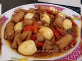 Sosis Telur Puyuh Asam Manis