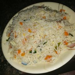 Simple fried rice A picture of Simple fried rice.