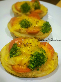 Foto resep Baked Potato with Broccoli & Cheese