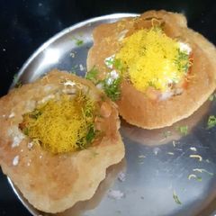 Puri chaat A picture of Puri chaat.