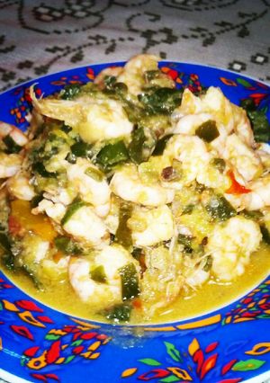 Foto resep Udang Sambal Hijau