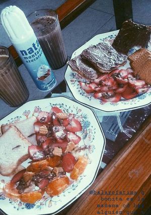 Una foto de Desayuno: Dulce para dos