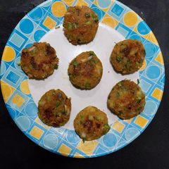 A picture of Quinoa patties.