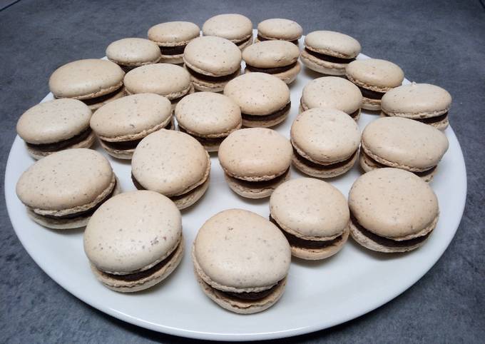 Macarons au chocolat