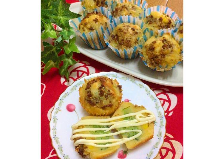 Tuna Brokoli Cup Cake