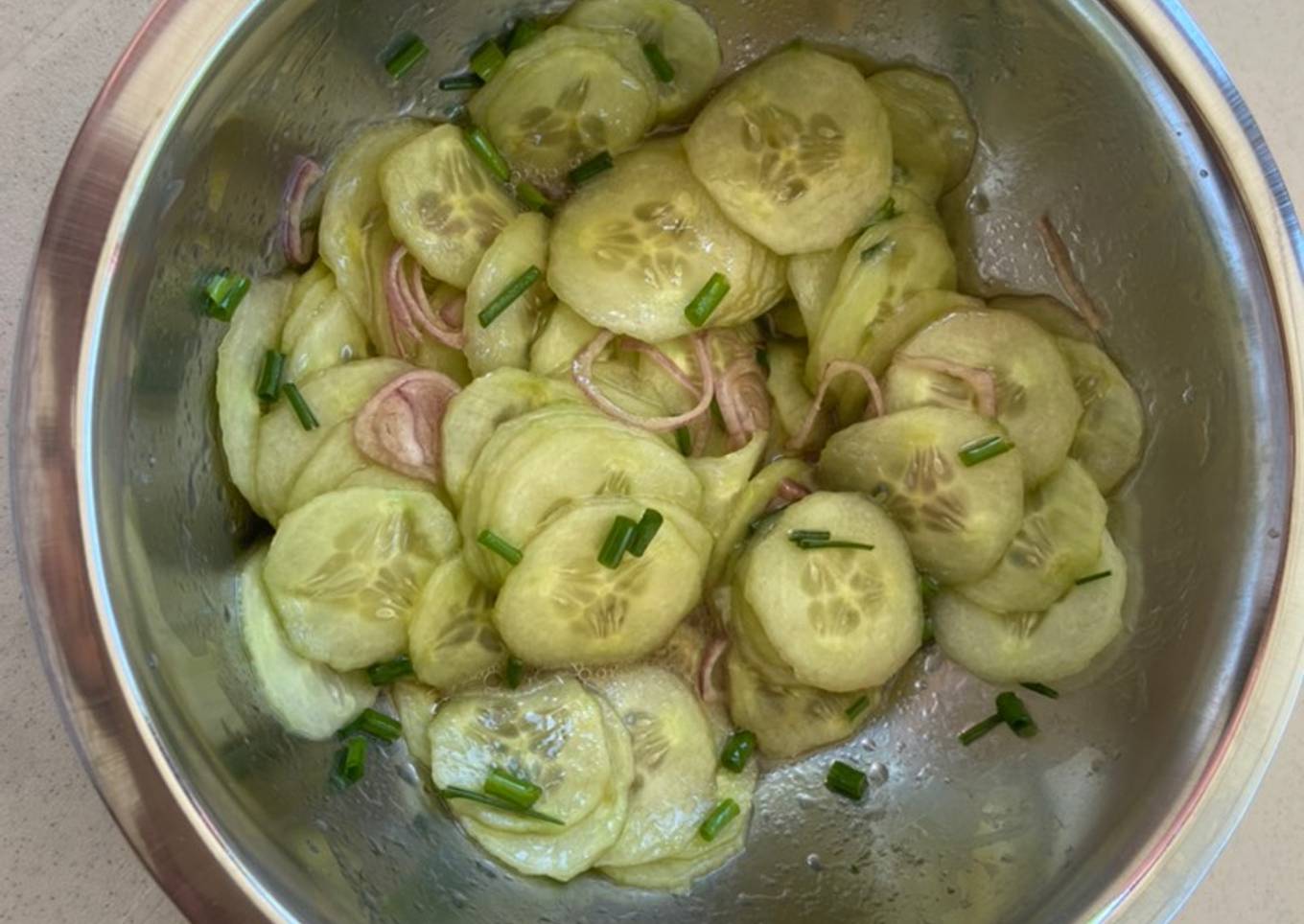 Salade de concombre