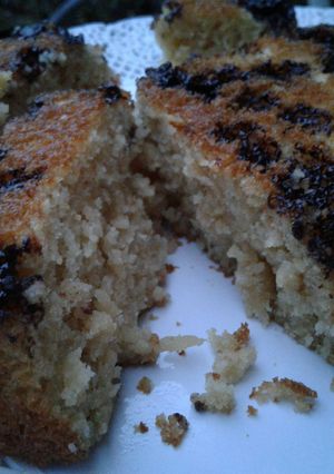 Una foto de Budín de yogurt y avena, sin harina