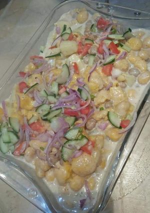 A picture of Dahi phulki.