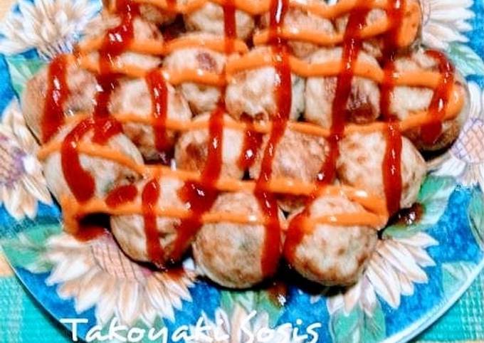 Resep Takoyaki Sosis Ekonomis Oleh Rhymerwid Kitchen 🍀🌷 Cookpad