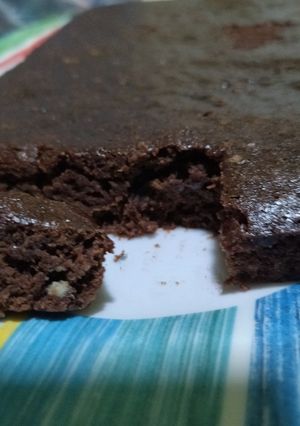 Φωτογραφία της συνταγής Vegan - αλάδωτα brownies με χαρουπάλευρο